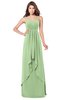ColsBM Franny Gleam Bridesmaid Dresses Sweetheart Elegant Sleeveless A-line Half Backless Floor Length