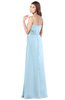 ColsBM Franny Ice Blue Bridesmaid Dresses Sweetheart Elegant Sleeveless A-line Half Backless Floor Length
