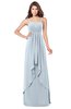 ColsBM Franny Illusion Blue Bridesmaid Dresses Sweetheart Elegant Sleeveless A-line Half Backless Floor Length