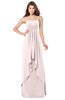 ColsBM Franny Light Pink Bridesmaid Dresses Sweetheart Elegant Sleeveless A-line Half Backless Floor Length