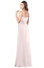 ColsBM Franny Light Pink Bridesmaid Dresses Sweetheart Elegant Sleeveless A-line Half Backless Floor Length