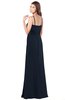 ColsBM Franny Navy Blue Bridesmaid Dresses Sweetheart Elegant Sleeveless A-line Half Backless Floor Length