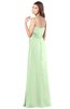 ColsBM Franny Pale Green Bridesmaid Dresses Sweetheart Elegant Sleeveless A-line Half Backless Floor Length