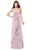 ColsBM Franny Pale Lilac Bridesmaid Dresses Sweetheart Elegant Sleeveless A-line Half Backless Floor Length