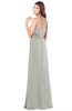 ColsBM Franny Platinum Bridesmaid Dresses Sweetheart Elegant Sleeveless A-line Half Backless Floor Length