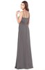 ColsBM Franny Ridge Grey Bridesmaid Dresses Sweetheart Elegant Sleeveless A-line Half Backless Floor Length