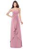 ColsBM Franny Rosebloom Bridesmaid Dresses Sweetheart Elegant Sleeveless A-line Half Backless Floor Length