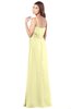 ColsBM Franny Wax Yellow Bridesmaid Dresses Sweetheart Elegant Sleeveless A-line Half Backless Floor Length