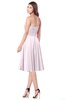 ColsBM Purdie Blush Bridesmaid Dresses A-line Strapless Half Backless Tea Length Sleeveless Gorgeous