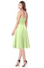 ColsBM Purdie Butterfly Bridesmaid Dresses A-line Strapless Half Backless Tea Length Sleeveless Gorgeous