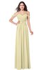 ColsBM Katelyn Anise Flower Bridesmaid Dresses Zip up A-line Floor Length Sweetheart Short Sleeve Gorgeous