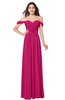 ColsBM Katelyn Beetroot Purple Bridesmaid Dresses Zip up A-line Floor Length Sweetheart Short Sleeve Gorgeous