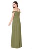 ColsBM Katelyn Cedar Bridesmaid Dresses Zip up A-line Floor Length Sweetheart Short Sleeve Gorgeous