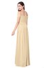 ColsBM Katelyn Marzipan Bridesmaid Dresses Zip up A-line Floor Length Sweetheart Short Sleeve Gorgeous