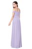 ColsBM Katelyn Pastel Lilac Bridesmaid Dresses Zip up A-line Floor Length Sweetheart Short Sleeve Gorgeous