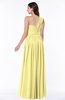 ColsBM Emmeline Daffodil Modern A-line Half Backless Chiffon Floor Length Ruching Plus Size Bridesmaid Dresses