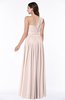 ColsBM Emmeline Silver Peony Modern A-line Half Backless Chiffon Floor Length Ruching Plus Size Bridesmaid Dresses