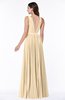 ColsBM Nicole Apricot Gelato Elegant A-line Sleeveless Chiffon Floor Length Pleated Plus Size Bridesmaid Dresses