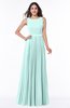ColsBM Nicole Blue Glass Elegant A-line Sleeveless Chiffon Floor Length Pleated Plus Size Bridesmaid Dresses