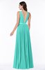 ColsBM Nicole Blue Turquoise Elegant A-line Sleeveless Chiffon Floor Length Pleated Plus Size Bridesmaid Dresses