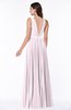 ColsBM Nicole Blush Elegant A-line Sleeveless Chiffon Floor Length Pleated Plus Size Bridesmaid Dresses