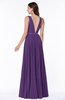 ColsBM Nicole Dark Purple Elegant A-line Sleeveless Chiffon Floor Length Pleated Plus Size Bridesmaid Dresses