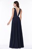 ColsBM Nicole Dark Sapphire Elegant A-line Sleeveless Chiffon Floor Length Pleated Plus Size Bridesmaid Dresses