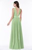 ColsBM Nicole Gleam Elegant A-line Sleeveless Chiffon Floor Length Pleated Plus Size Bridesmaid Dresses