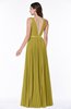 ColsBM Nicole Golden Olive Elegant A-line Sleeveless Chiffon Floor Length Pleated Plus Size Bridesmaid Dresses