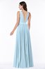 ColsBM Nicole Ice Blue Elegant A-line Sleeveless Chiffon Floor Length Pleated Plus Size Bridesmaid Dresses