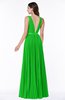 ColsBM Nicole Jasmine Green Elegant A-line Sleeveless Chiffon Floor Length Pleated Plus Size Bridesmaid Dresses