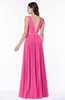 ColsBM Nicole Rose Pink Elegant A-line Sleeveless Chiffon Floor Length Pleated Plus Size Bridesmaid Dresses