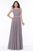 ColsBM Nicole Sea Fog Elegant A-line Sleeveless Chiffon Floor Length Pleated Plus Size Bridesmaid Dresses