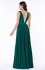 ColsBM Nicole Shaded Spruce Elegant A-line Sleeveless Chiffon Floor Length Pleated Plus Size Bridesmaid Dresses