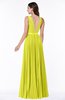 ColsBM Nicole Sulphur Spring Elegant A-line Sleeveless Chiffon Floor Length Pleated Plus Size Bridesmaid Dresses