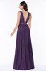 ColsBM Nicole Violet Elegant A-line Sleeveless Chiffon Floor Length Pleated Plus Size Bridesmaid Dresses