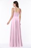 ColsBM Kailee Baby Pink Modern Spaghetti Zip up Floor Length Pleated Plus Size Bridesmaid Dresses