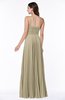 ColsBM Kailee Candied Ginger Modern Spaghetti Zip up Floor Length Pleated Plus Size Bridesmaid Dresses
