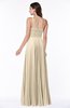 ColsBM Kailee Champagne Modern Spaghetti Zip up Floor Length Pleated Plus Size Bridesmaid Dresses