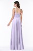 ColsBM Kailee Light Purple Modern Spaghetti Zip up Floor Length Pleated Plus Size Bridesmaid Dresses