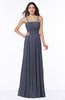 ColsBM Kailee Nightshadow Blue Modern Spaghetti Zip up Floor Length Pleated Plus Size Bridesmaid Dresses