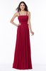 ColsBM Kailee Scooter Modern Spaghetti Zip up Floor Length Pleated Plus Size Bridesmaid Dresses