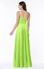 ColsBM Kailee Sharp Green Modern Spaghetti Zip up Floor Length Pleated Plus Size Bridesmaid Dresses