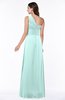 ColsBM Raquel Blue Glass Elegant A-line Asymmetric Neckline Sleeveless Floor Length Sash Plus Size Bridesmaid Dresses