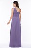 ColsBM Raquel Chalk Violet Elegant A-line Asymmetric Neckline Sleeveless Floor Length Sash Plus Size Bridesmaid Dresses