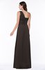 ColsBM Raquel Fudge Brown Elegant A-line Asymmetric Neckline Sleeveless Floor Length Sash Plus Size Bridesmaid Dresses