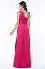 ColsBM Raquel Fuschia Elegant A-line Asymmetric Neckline Sleeveless Floor Length Sash Plus Size Bridesmaid Dresses