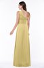 ColsBM Raquel New Wheat Elegant A-line Asymmetric Neckline Sleeveless Floor Length Sash Plus Size Bridesmaid Dresses