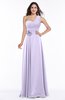 ColsBM Raquel Pastel Lilac Elegant A-line Asymmetric Neckline Sleeveless Floor Length Sash Plus Size Bridesmaid Dresses