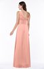ColsBM Raquel Peach Elegant A-line Asymmetric Neckline Sleeveless Floor Length Sash Plus Size Bridesmaid Dresses